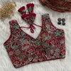 Ruhi Gopi 4 Embroidery Codding Work Wedding Wear Blouse Wholesale Shop In Surat